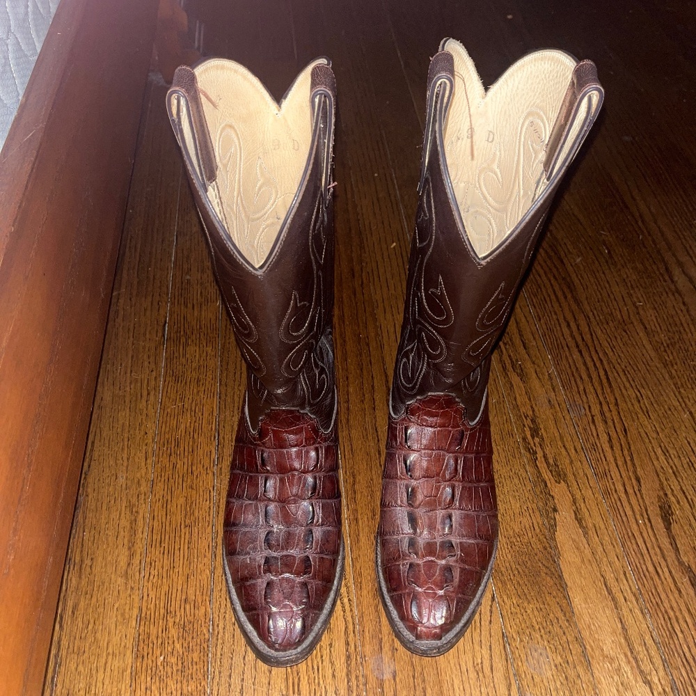 Amazonas Crocodile Skin Boots